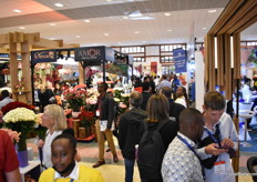 A really well crowded first day of the show